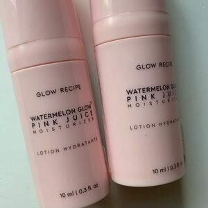 X2 Mini Glow Recipe Watermelon Glow Pink Juice Moisturizer 10ml/0.3oz